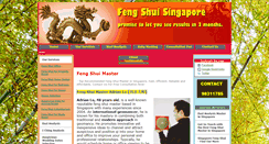 Desktop Screenshot of fengshuimaster-singapore.com