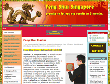 Tablet Screenshot of fengshuimaster-singapore.com